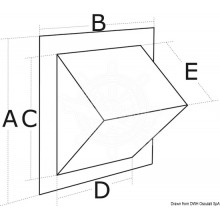Built-in compartment for deck filler