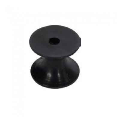 Plastic reel for bow rollers