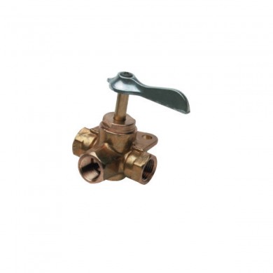 4-way brass valve for tanks