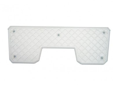 Transom outboard plate 230mm plastic