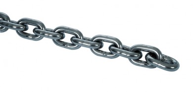 Stainless steel chain DIN766 calibrated