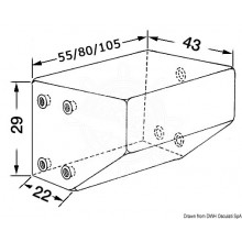 Rigid polyethylene waster water tank