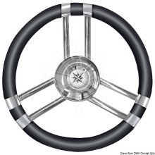 Steering wheel inox 350mm