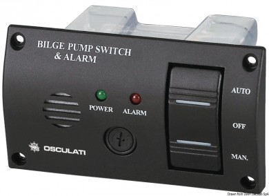 Bilge pump control panel 12/24V