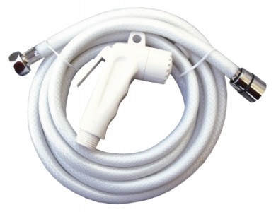 Shower with hose