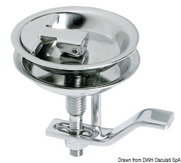 Lift latch 90mm stainless steel