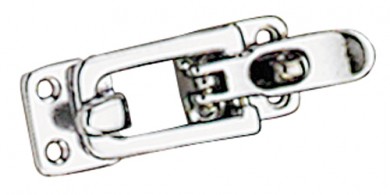 CHROMED BRASS SAFETY HASP