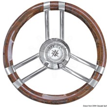 Steering wheel inox 350mm