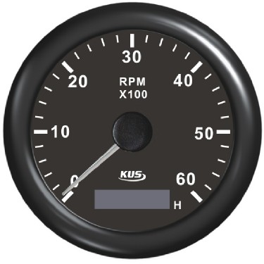  Tachometer Digital hourmeter 6000RPM