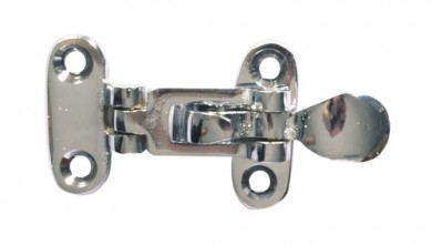 Chromed Brass Safety Hasp 