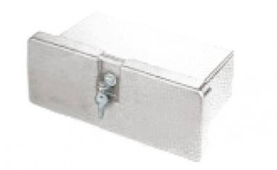Plastic Glove Box, White