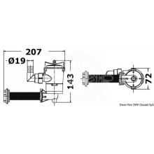 Europump centrifugal pump for fish tank aeration 12V 38l/min