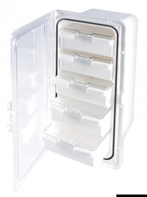Box/locker 5 drawers vertical mounting