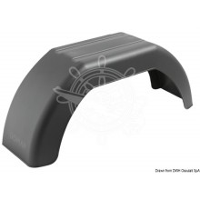 Mudguard for boat trailer wheels 