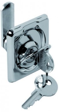  Swivelling lock for portholes and peaks 