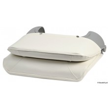 Seat foldable backrest, vinyl cushions