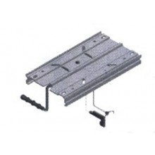 Seat base plastic/aluminium