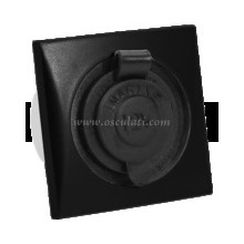Power socket 12V watertight