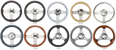 Mirror polished SS steering wheel