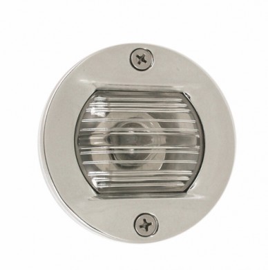 Stern light flush mount 12V 7.5W inox