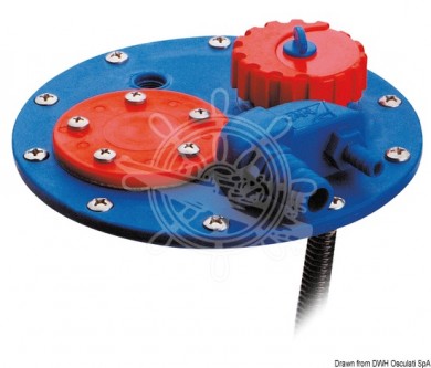 Inspection hatch for build-in tanks
