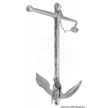 Anchor Admiralty hot galvanized steel