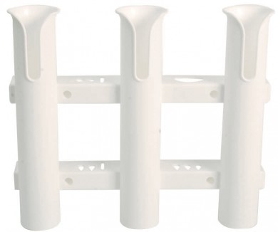 Wall-mounting plastic 3xrod holder 