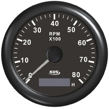 Tachometer with digital houmeter 8000RPM