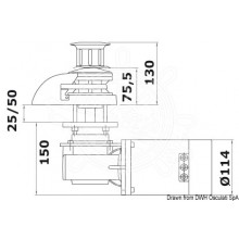Windlasses ITALWINCH 12V for boats up to 10m