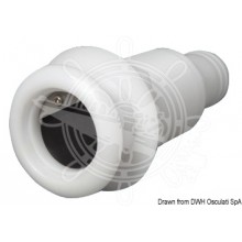 Thru-hull no return valve