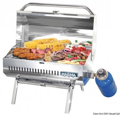 Chefsmate gas barbecue inox