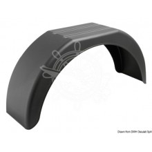 Mudguard for boat trailer wheels 