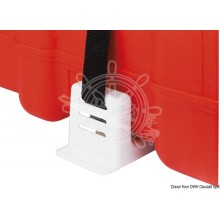 Four bracket set for tanks