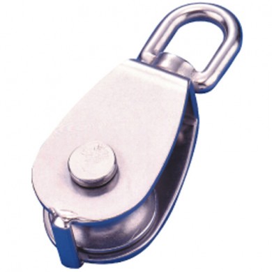 Block with wheel stainless steel 