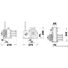 Manual windlass ITALWINCH