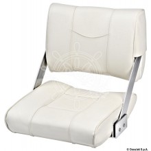 Seat with rotating backrest