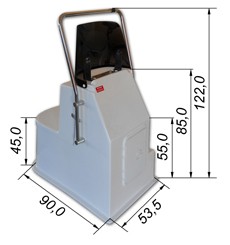 Console with seat 122x90x53.5 cm