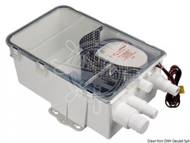 Shower sump system 48lt/min