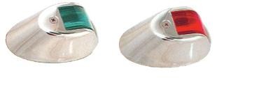 12V 5W/LED navigation lights inox  vessels till 12m