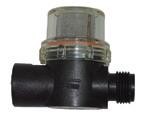 Plastic Screwed Filter for Pumps 1/2