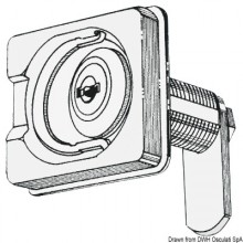  Swivelling lock for portholes and peaks 