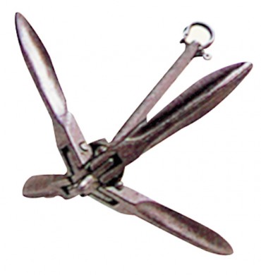 Folding anchor galvanized