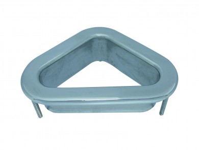 Hawse pipe triangular inox 316