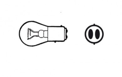 Spare bulb 24V 5/21W