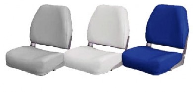 Seat  foldable upholstered