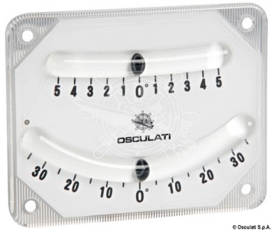 High precision double bubble inclinometer