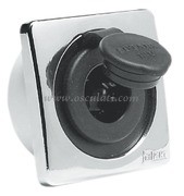 Power socket 12V watertight