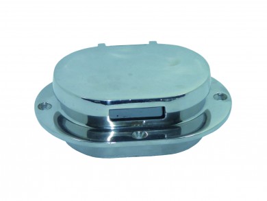 Hawse pipe oval deck inox 316