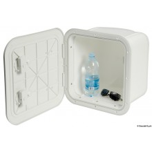 White locker with lid 28x18cm/28.5x28.5cm/50x25cm
