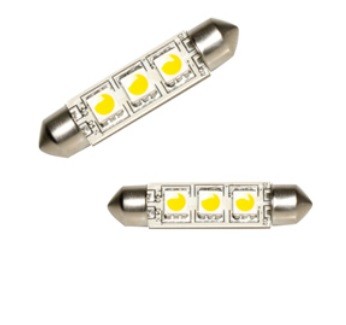 SMD LED bulb for spotlights 12/24V 42mm